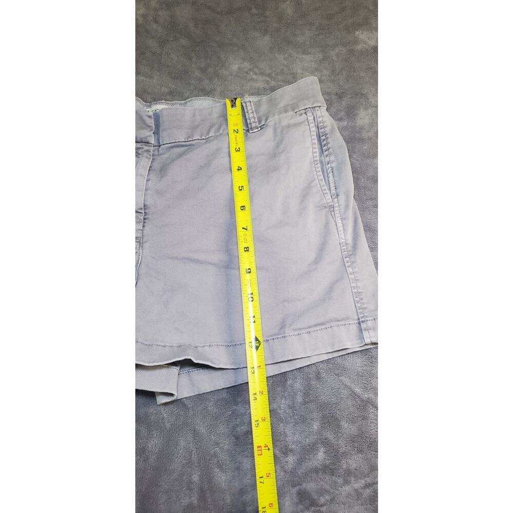J. Crew Women's Size 12 Stretch Chino Shorts Gray H5806 Beach Resort C28-55 - Picture 2 of 9